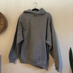 Brand new grey hoodie made in Canada